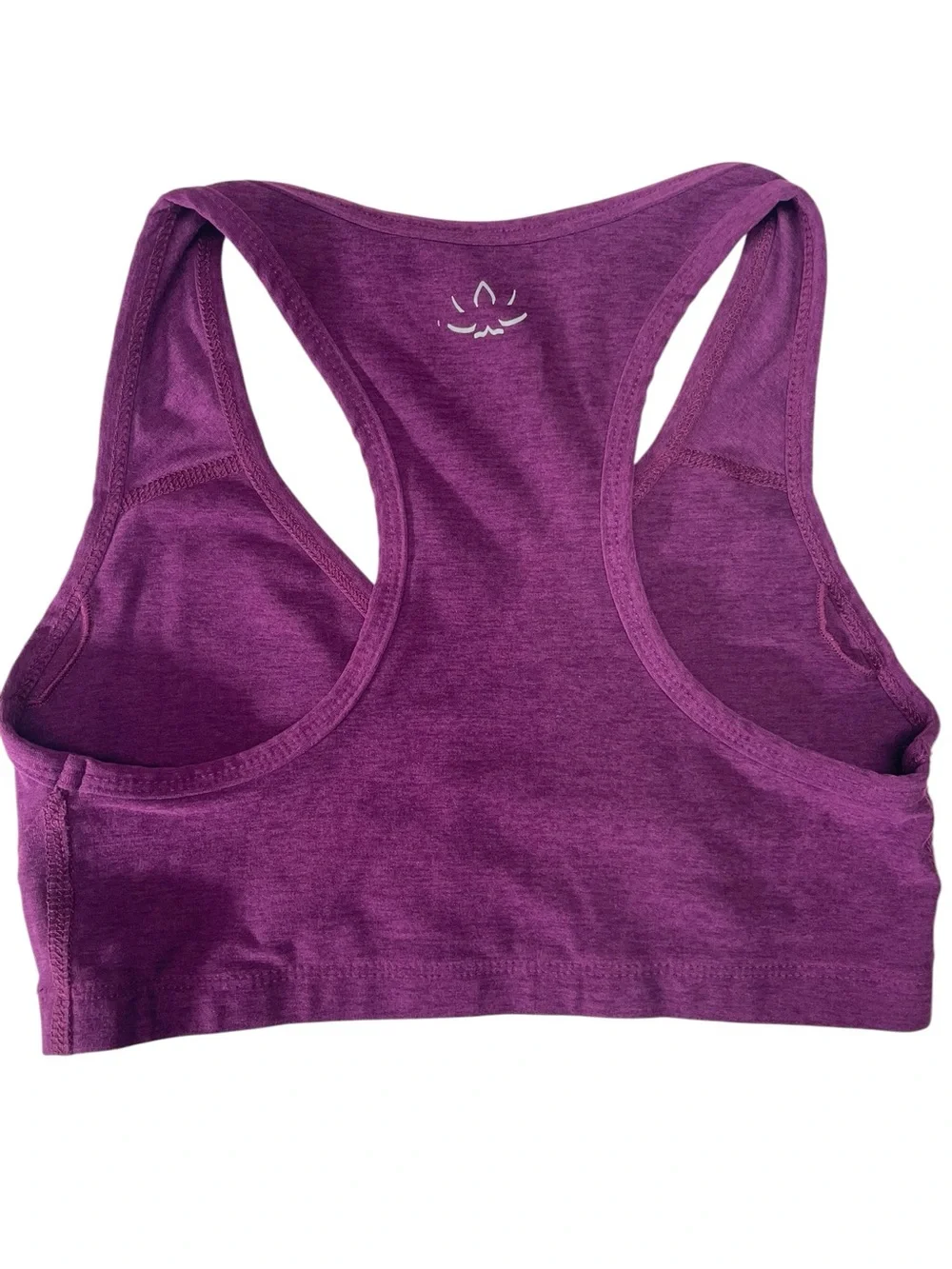 Beyond Yoga Spacedye Lift Your Spirits Bra Color Aubergine-Beet Size M